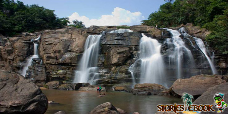 Panch Gagh Falls (पंच घाघ वाटरफॉल) tourist places in ranchi waterfall in hindi - stories ebook