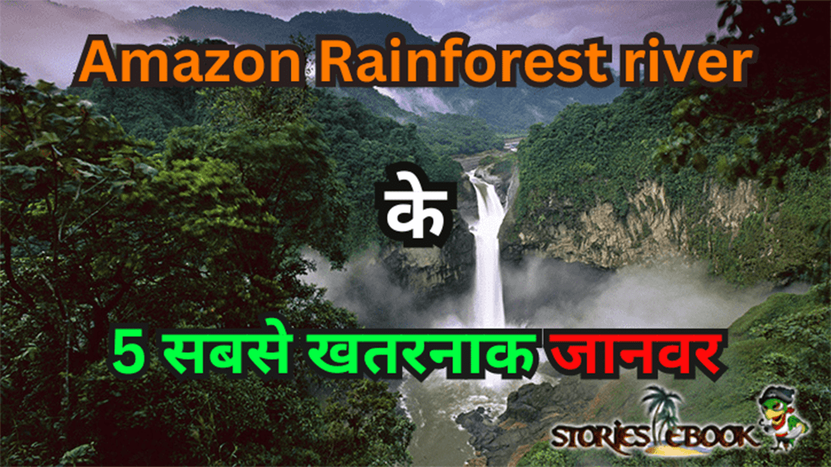 Amazon rainforest river के 5 सबसे खतरनाक जानवर Most dangerous animals in amazon rainforest river in hindi - storiesebook.com