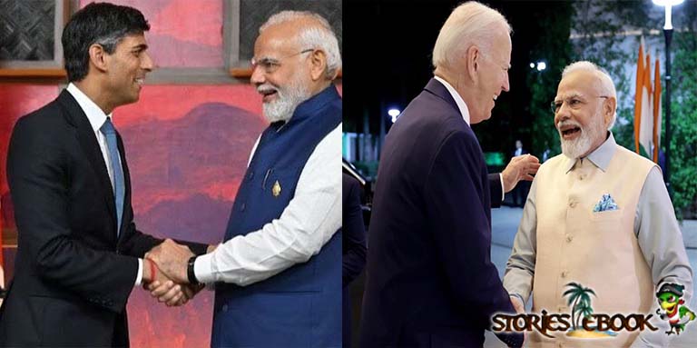Narendra Modi meets US President Joe Biden नरेंद्र मोदी मिले अमेरिका के राष्ट्रपति जो बिडेन से - storiesebook