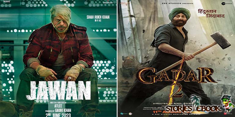 शाहरुख खान की फिल्म 'जवान' ने तोड़ा गदर 2 का रिकॉर्ड Shahrukh Khan film 'Jawan' broke the record of Gadar 2 - storiesebook