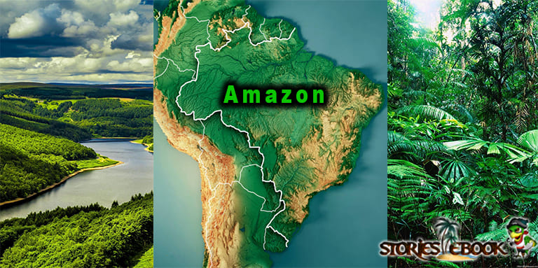 amazon Jungle कहां स्थित है Amazon Forest location in Hindi - storiesebook.com